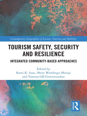 cover image of Tourism Safety, Security and Resilience